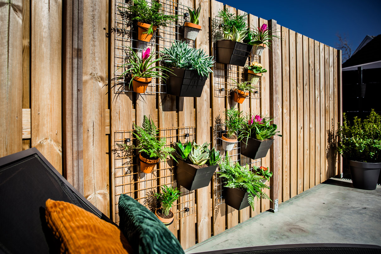 Bewusteloos Gelijkenis druk Verticale tuin Rooster Geroest